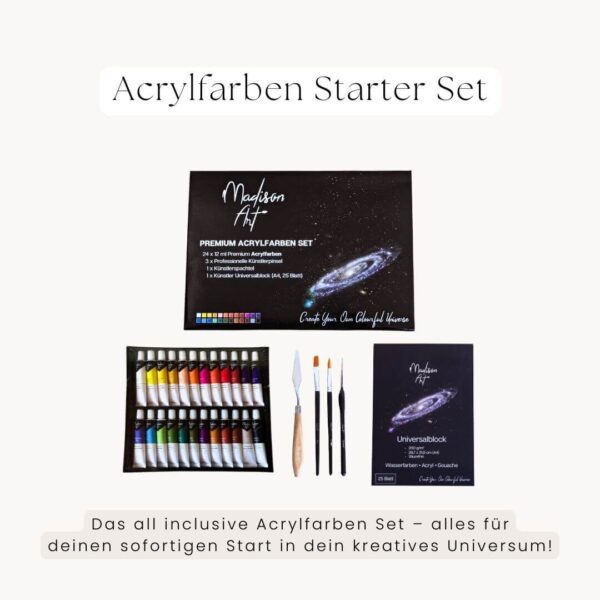 Acrylfarben Starter Set von Madison Art