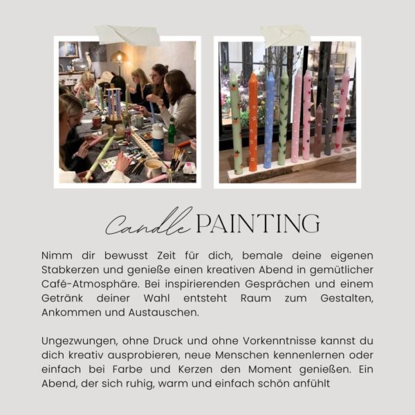 Candle Painting - Art Club Landsberg x HofArt Store Landsberg