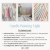 Candle Painting Malworkshop Art Club Landsberg am Lech