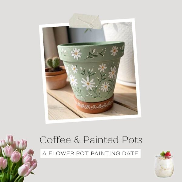 Flower Pot Painting - Blumentopf bemalen Landsberg am Lech