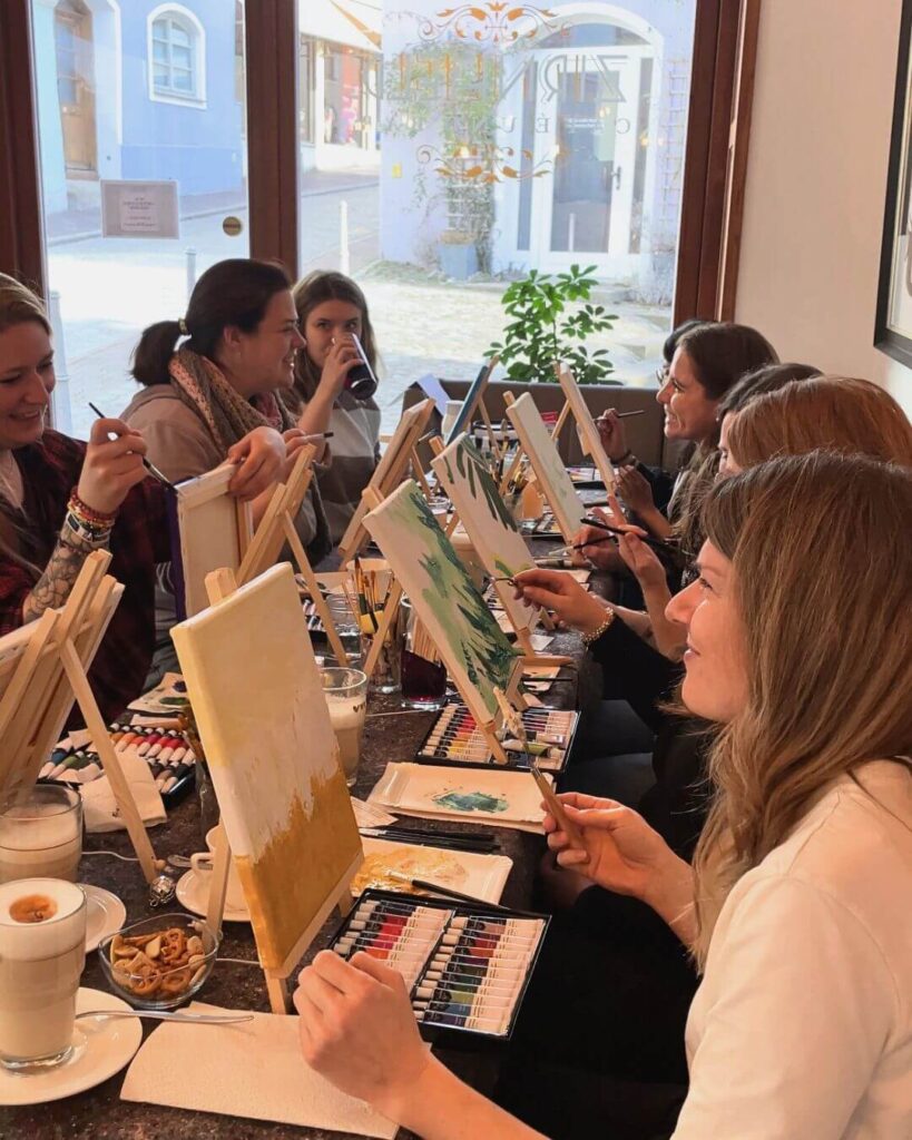 Paint, Coffee and Connect - Art Club Landsberg
