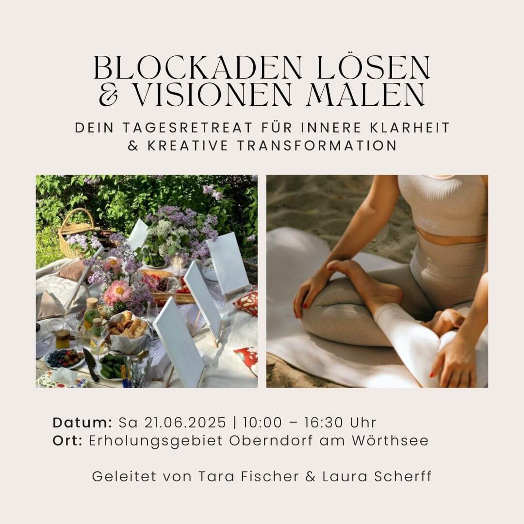 Kreativ-Retreat: Innere Blockaden lösen & Visionen malen am Wörthsee