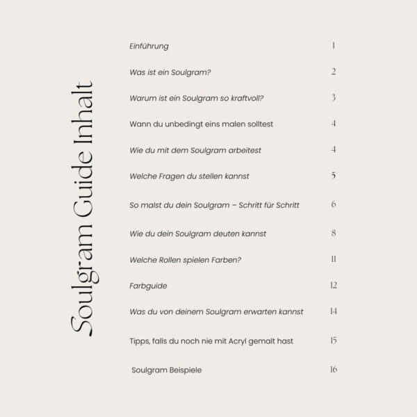 Soulgram Art Box Inhalt - by Laura Camilia