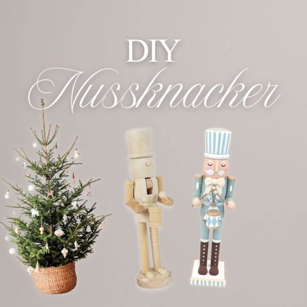 DIY Nussknacker zum Bemalen