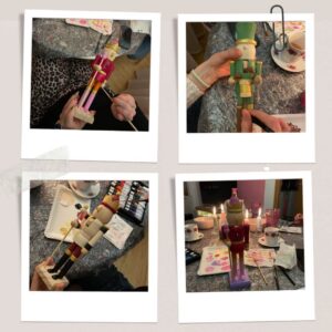 Infactory Nussknacker Holzfigur: Handbemalter Deko- Produktbild-Vorschau 7