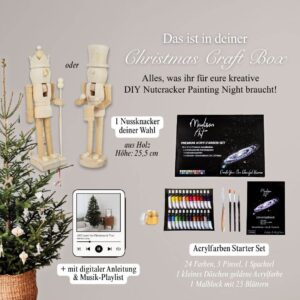 DIY Nussknacker Bastelset: Kreative Holzfiguren Zum Produktbild-Vorschau 3
