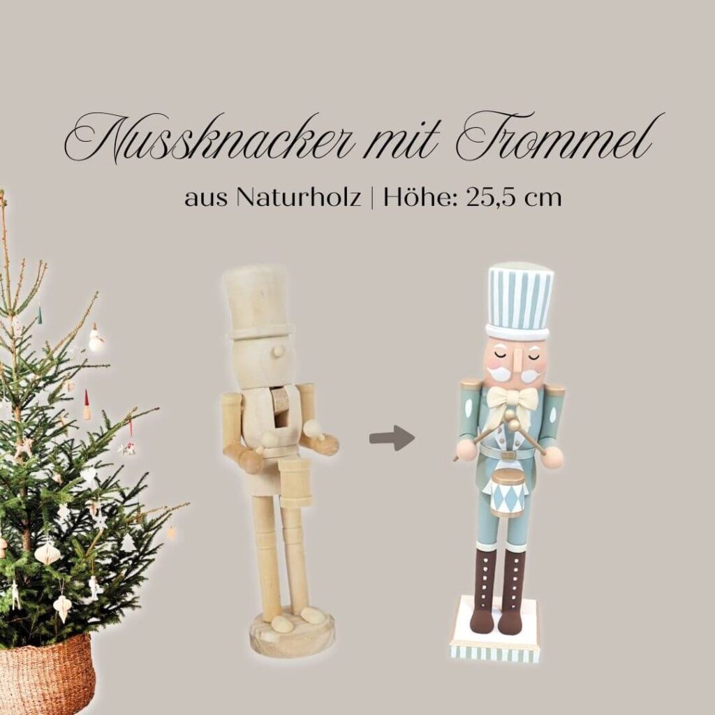 DIY Nussknacker Bastelset: Kreative Holzfiguren Zum Produktbild-Vorschau 4