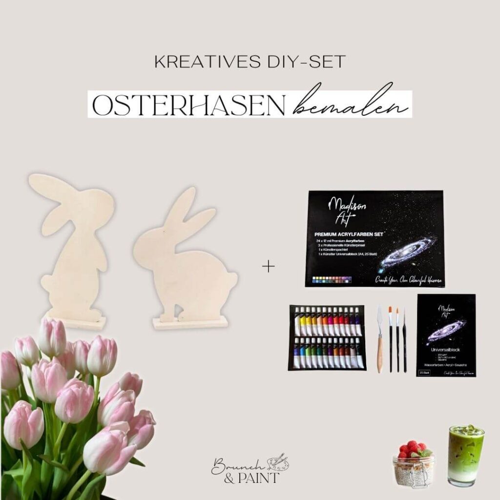 DIY Osterhase bemalen