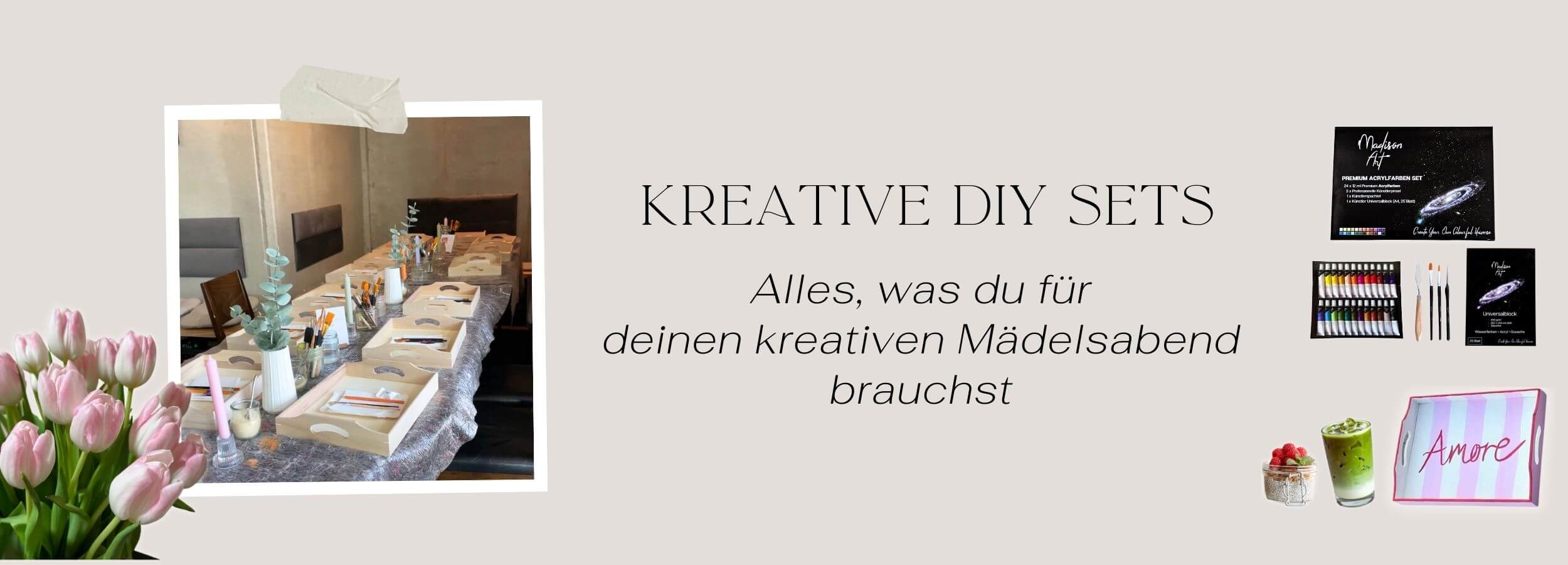 DIY Set Mädelsabend