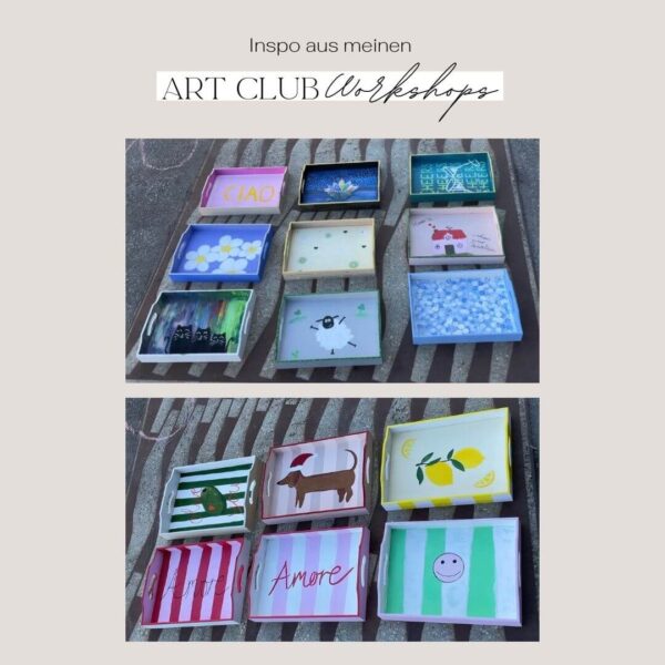 DIY Tablett bemalen Inspo