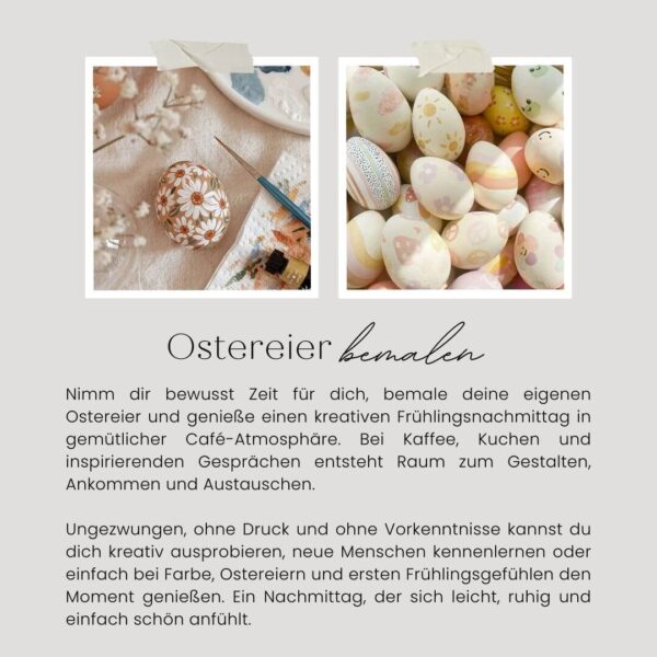 Ostereier bemalen - Art Club Landsberg am Lech - Osterworkshop