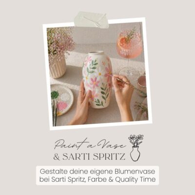 Paint a Vase & Sarti in Herrsching am Ammersee
