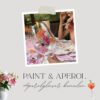 Paint and Aperol - Aperolgläser bemalen - Art Club Landsberg am Lech x Cafe Zirnheld