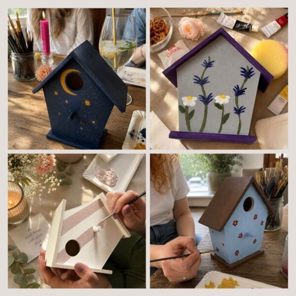 DIY Vogelhaus gestalten Art Club Landsberg