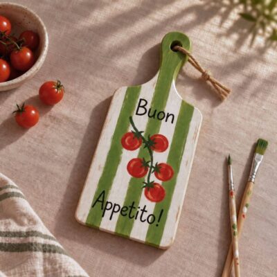 Aperitivo Board DIY Set - DIY Antipasti-Brettchen bemalen