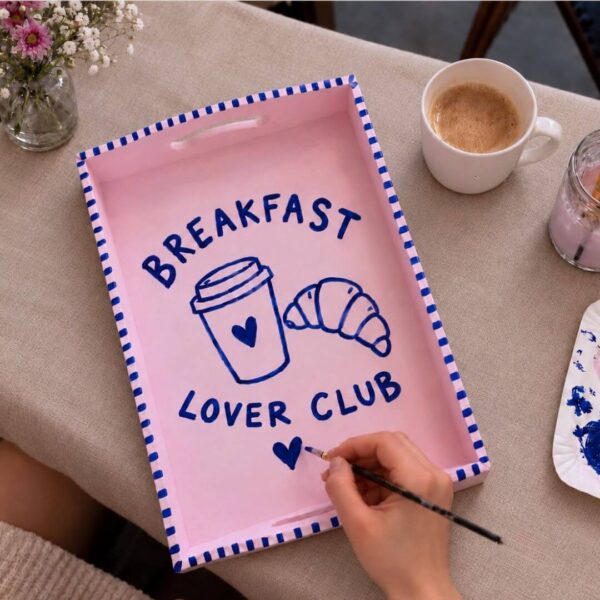 Tablett bemalen Breakfast Lover Edition by Art Club Landsberg am Lech Tablett bemalen Breakfast Lover Edition by Art Club Landsberg am Lech